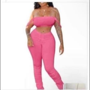 2 piece set pink only